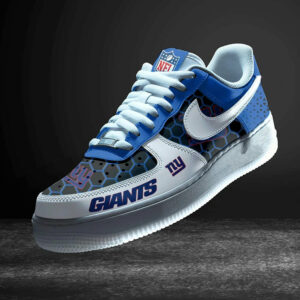 Limited Edition – Customized NFL New York Giants Air Force 1 Sneakers