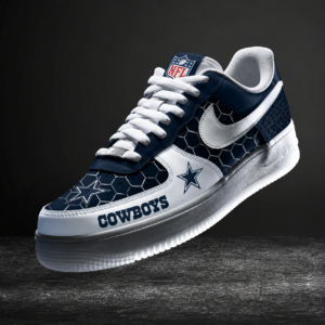 Limited Edition – Customized NFL Dallas Cowboys Air Force 1 Sneakers