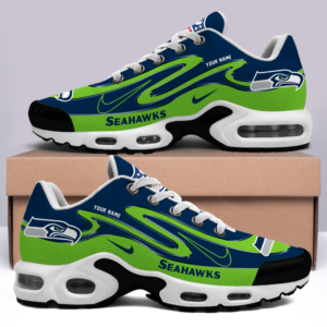 Limited Edition – Customized NFL Seattle Seahawks Air Max Plus Sneakers