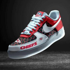 Limited Edition – Customized NFL Kansas City Chiefs Air Force 1 Sneakers
