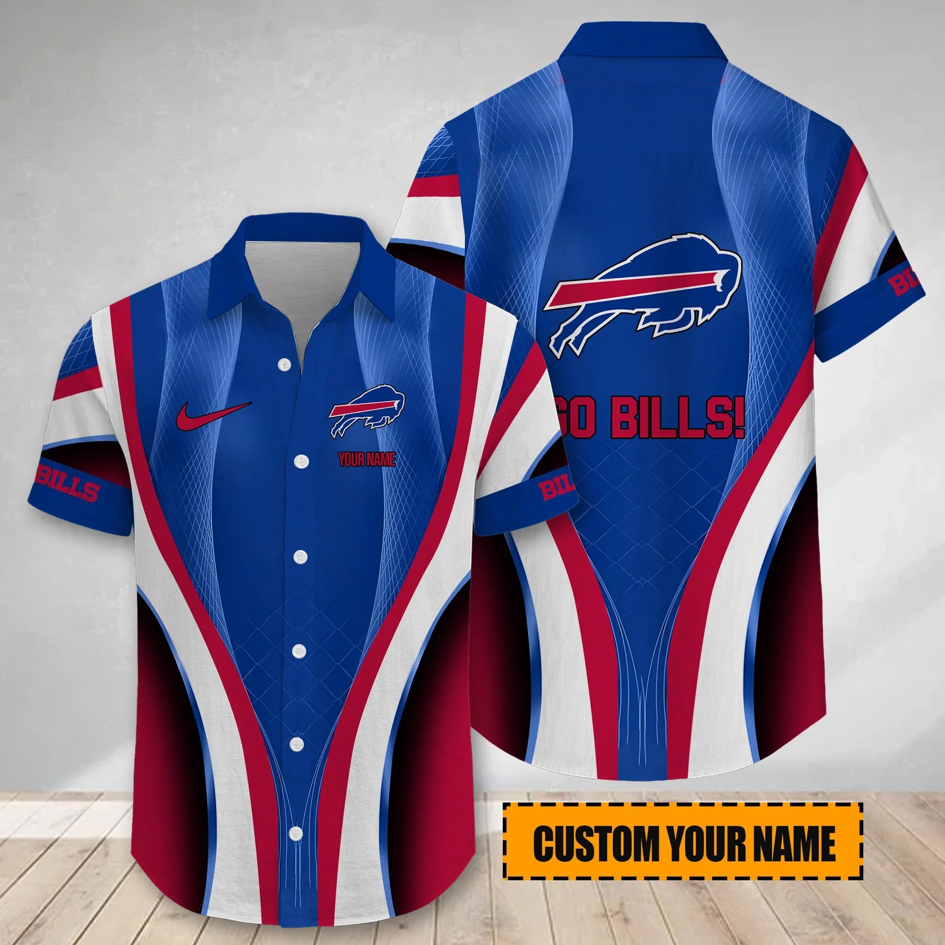 Limited Edition – Customized NFL Buffalo Bills Hawaiian Shirt - Image 2