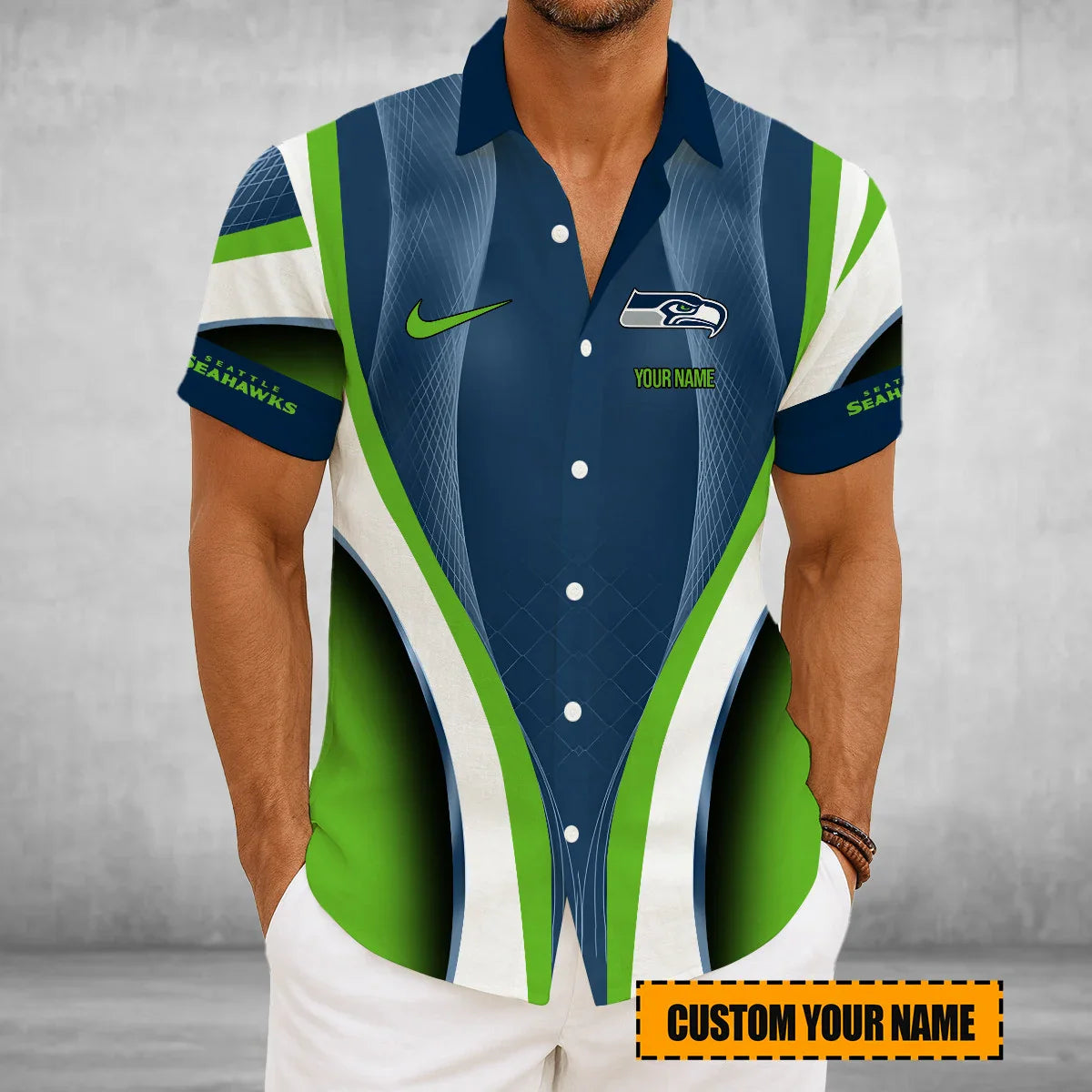Limited Edition – Customized NFL Seattle Seahawks Hawaiian Shirt