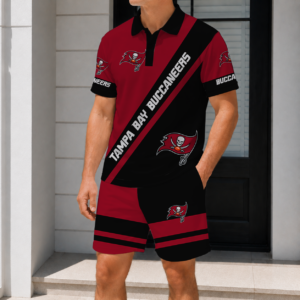 Limited Edition – Customized NFL Tampa Bay Buccaneers Polo Shirt & Short Pants Set