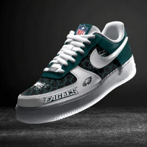 Limited Edition – Customized NFL Philadelphia Eagles Air Force 1 Sneakers