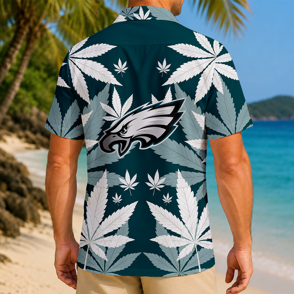 Limited Edition – Customized NFL Philadelphia Eagles Unisex Hawaiian Shirt - Image 2