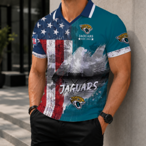 Limited Edition – Customized NFL Jacksonville Jaguars Polo Shirt