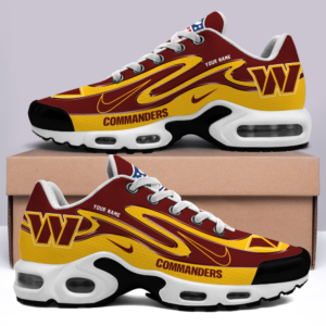 Limited Edition – Customized NFL Washington Commanders Air Max Plus Sneakers