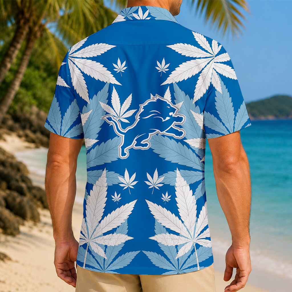 Limited Edition – Customized NFL Detroit Lions Unisex Hawaiian Shirt - Image 2