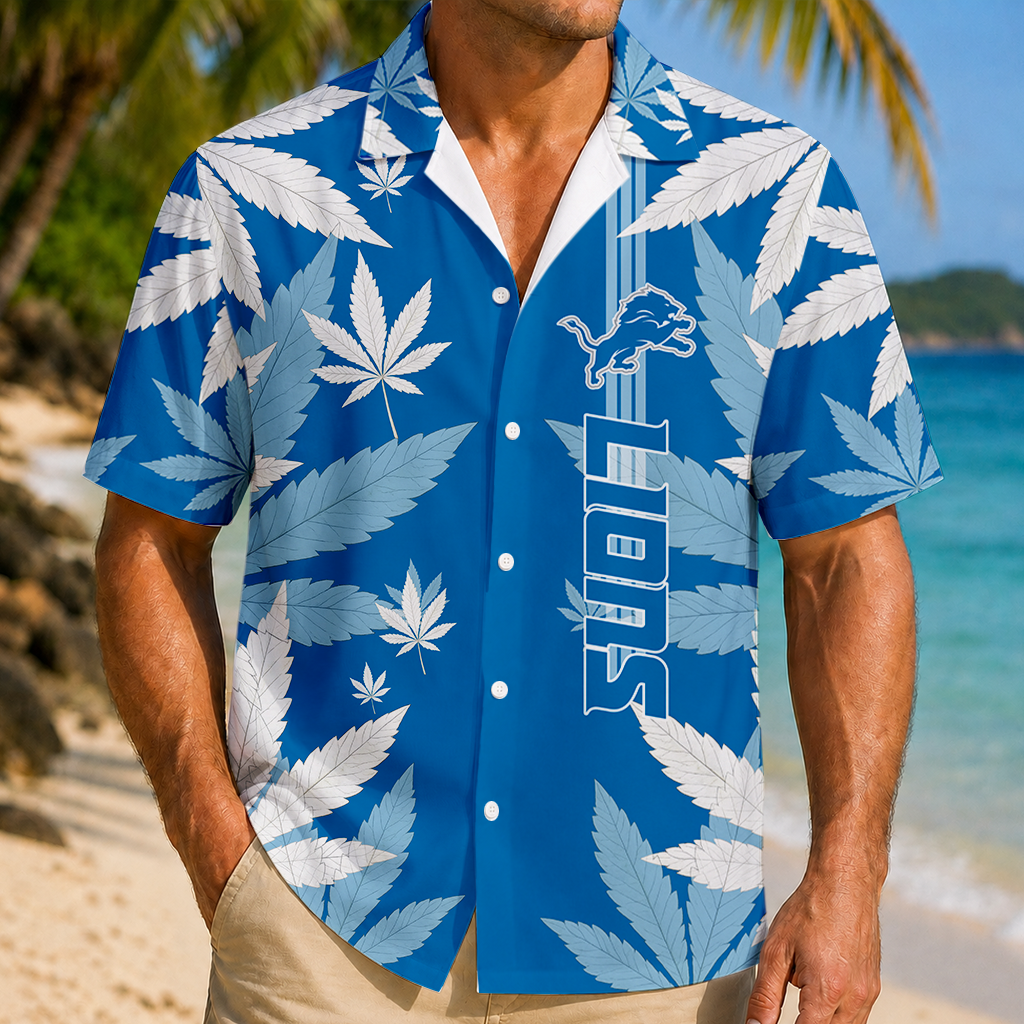 Limited Edition – Customized NFL Detroit Lions Unisex Hawaiian Shirt