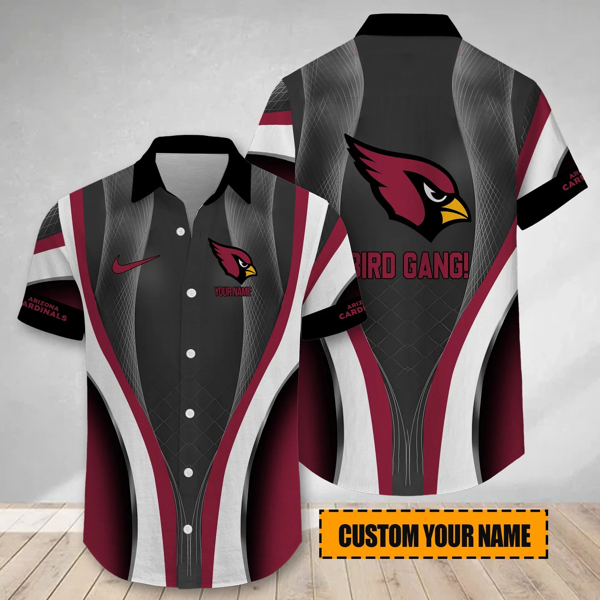 Limited Edition – Customized NFL Arizona Cardinals Hawaiian Shirt - Image 2