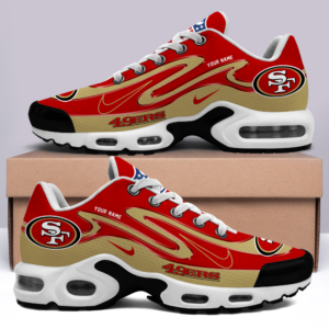 Limited Edition – Customized NFL San Francisco 49Ers Air Max Plus Sneakers