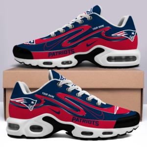 Limited Edition – Customized NFL New England Patriots Air Max Plus Sneakers