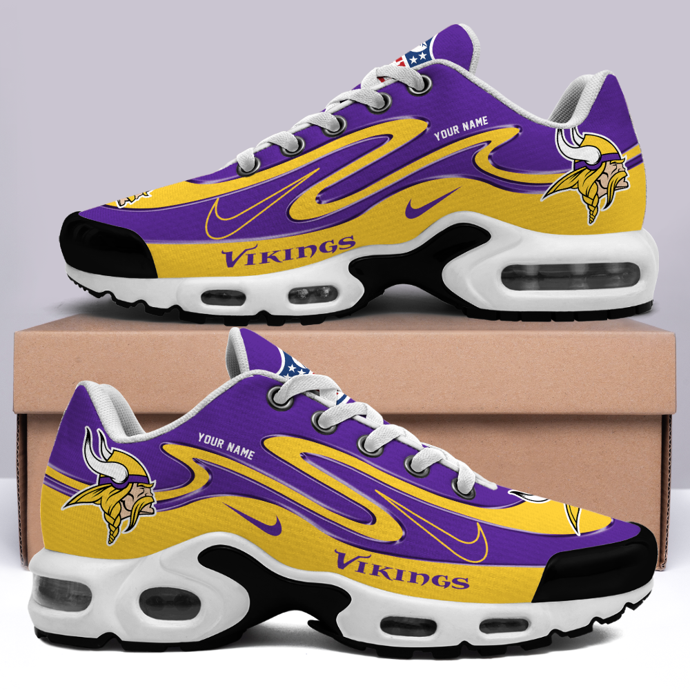 Limited Edition – Customized NFL Minnesota Vikings Air Max Plus Sneakers