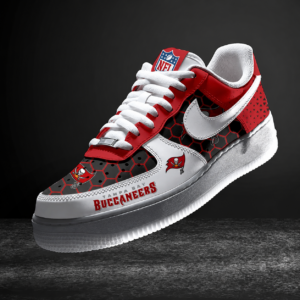 Limited Edition – Customized NFL Tampa Bay Buccaneers Air Force 1 Sneakers
