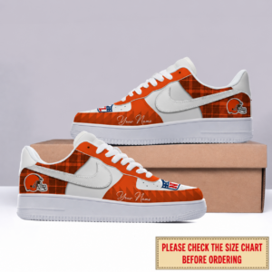 Limited Edition – Customized NFL Cleveland Browns Air Force 1 Shoes