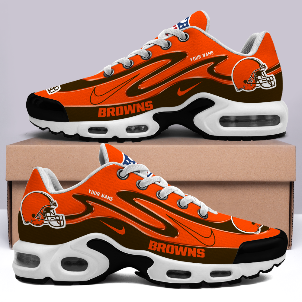 Limited Edition – Customized NFL Cleveland Browns Air Max Plus Sneakers