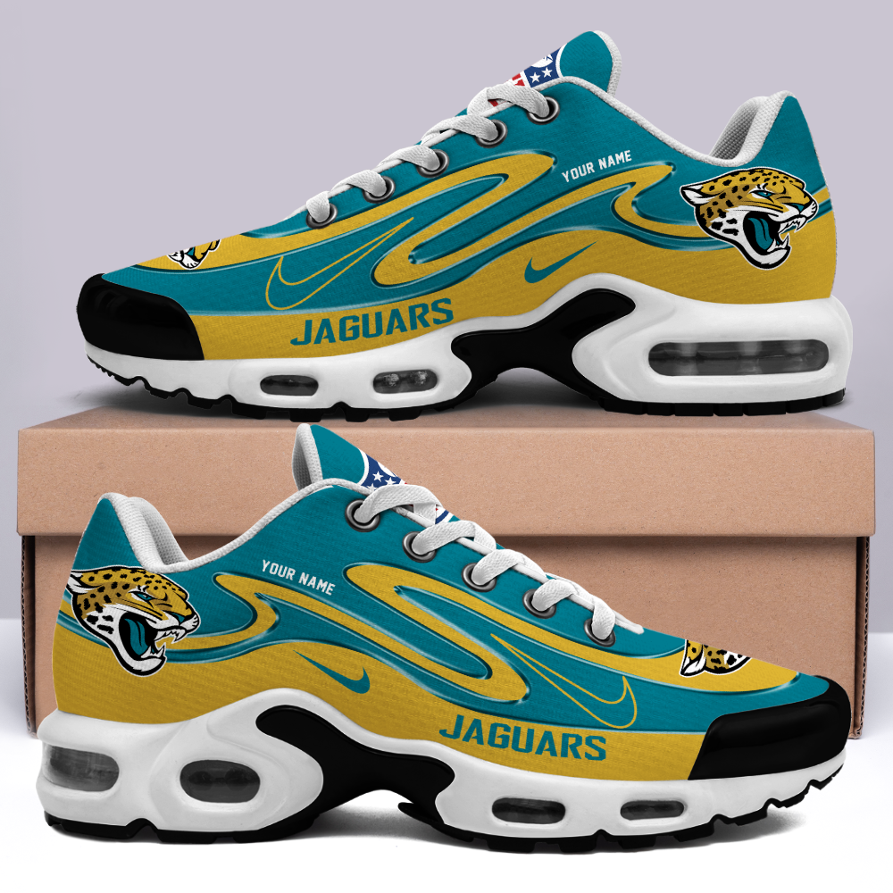 Limited Edition – Customized NFL Jacksonville Jaguars Air Max Plus Sneakers