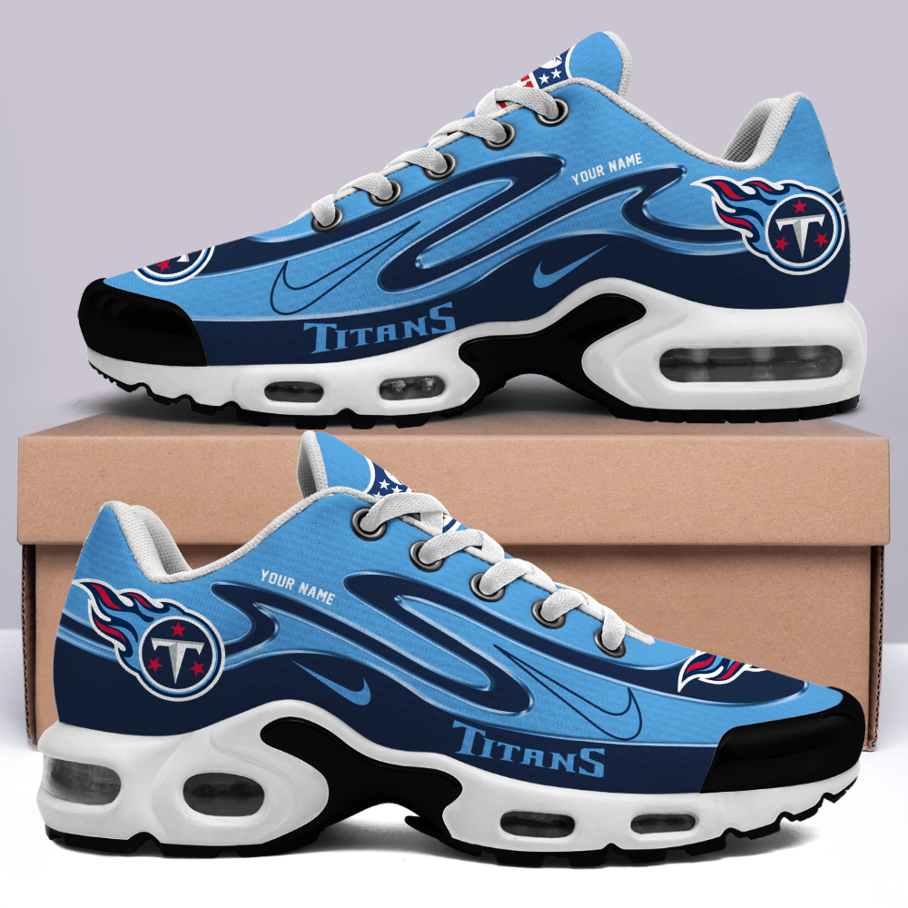 Limited Edition – Customized NFL Tennessee Titans Air Max Plus Sneakers