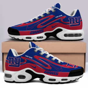 Limited Edition – Customized NFL New York Giants Air Max Plus Sneakers