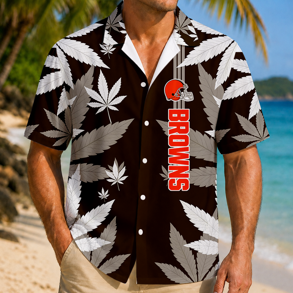 Limited Edition – Customized NFL Cleveland Browns Unisex Hawaiian Shirt