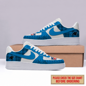Limited Edition – Customized NFL Carolina Panthers Air Force 1 Shoes