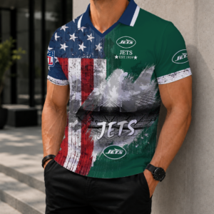 Limited Edition – Customized NFL New York Jets Polo Shirt