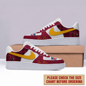 Limited Edition – Customized NFL Arizona Cardinals Air Force 1 Shoes