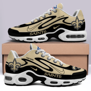 Limited Edition – Customized NFL New Orleans Saints Air Max Plus Sneakers