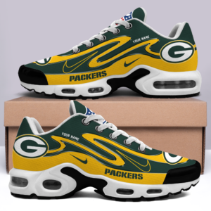 Limited Edition – Customized NFL Green Bay Packers Air Max Plus Sneakers
