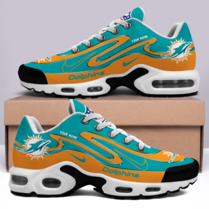 Limited Edition – Customized NFL Miami Dolphins Air Max Plus Sneakers