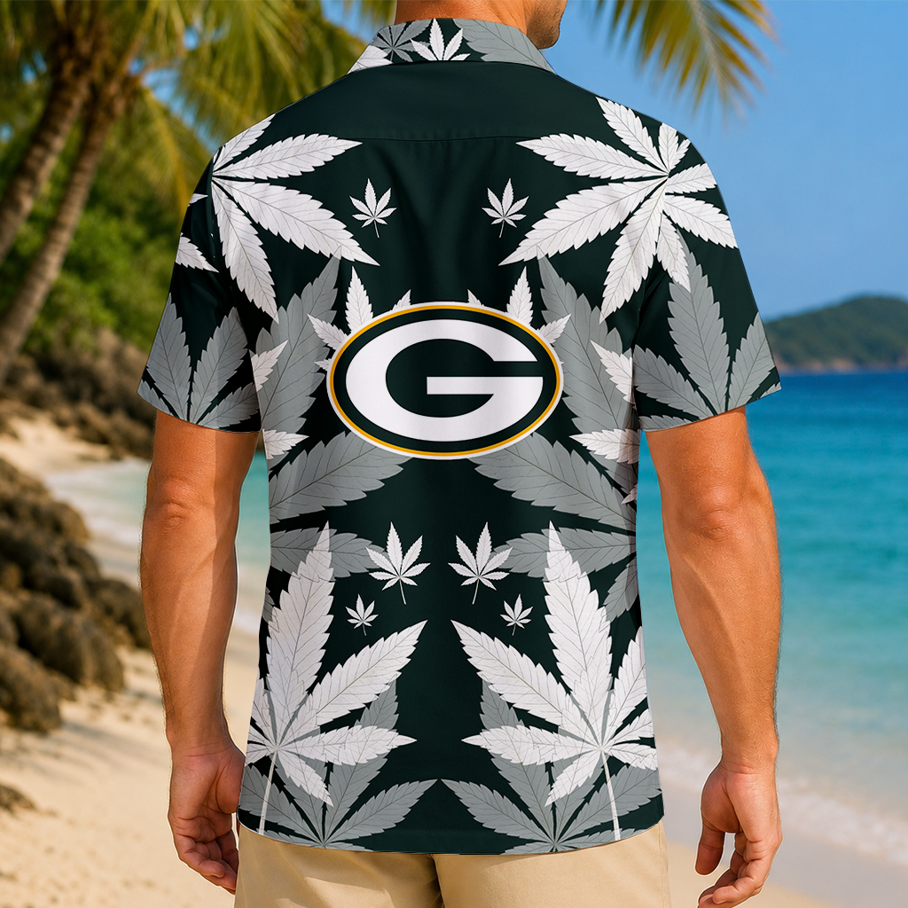 Limited Edition – Customized NFL Green Bay Packers Unisex Hawaiian Shirt - Image 2