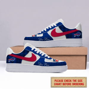Limited Edition – Customized NFL Buffalo Bills Air Force 1 Shoes