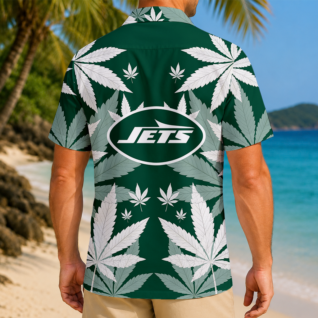 Limited Edition – Customized NFL New York Jets Unisex Hawaiian Shirt - Image 2