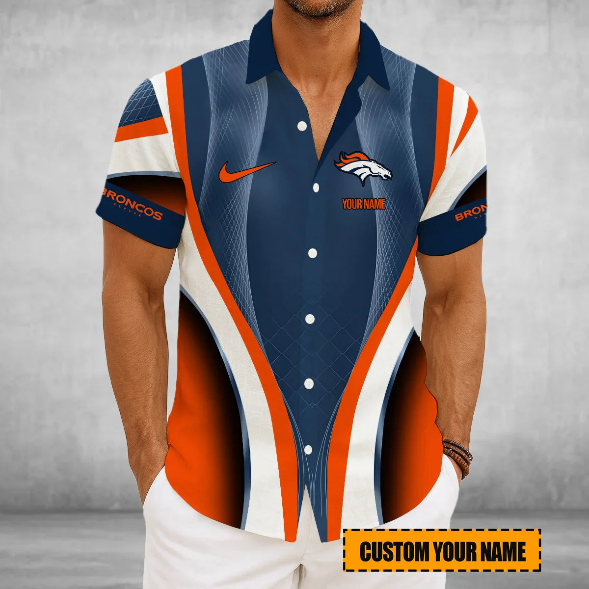 Limited Edition – Customized NFL Denver Broncos Hawaiian Shirt