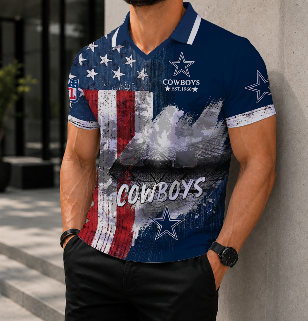 Limited Edition – Customized NFL Dallas Cowboys Polo Shirt