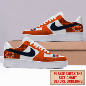 Limited Edition – Customized NFL Chicago Bears Air Force 1 Shoes