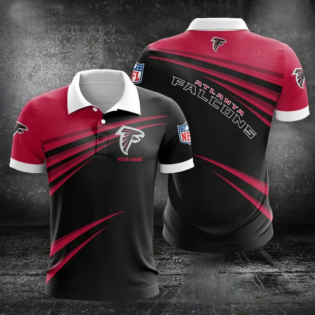 Limited Edition – Customized NFL Atlanta Falcons Polo Shirt & Short Pants Set