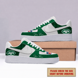 Limited Edition – Customized NFL New York Jets Air Force 1 Shoes