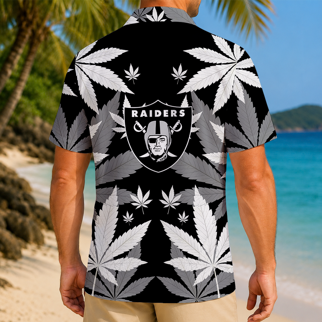 Limited Edition – Customized NFL Las Vegas Raiders Unisex Hawaiian Shirt - Image 2