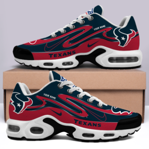 Limited Edition – Customized NFL Houston Texans Air Max Plus Sneakers
