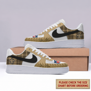 Limited Edition – Customized NFL New Orleans Saints Air Force 1 Shoes