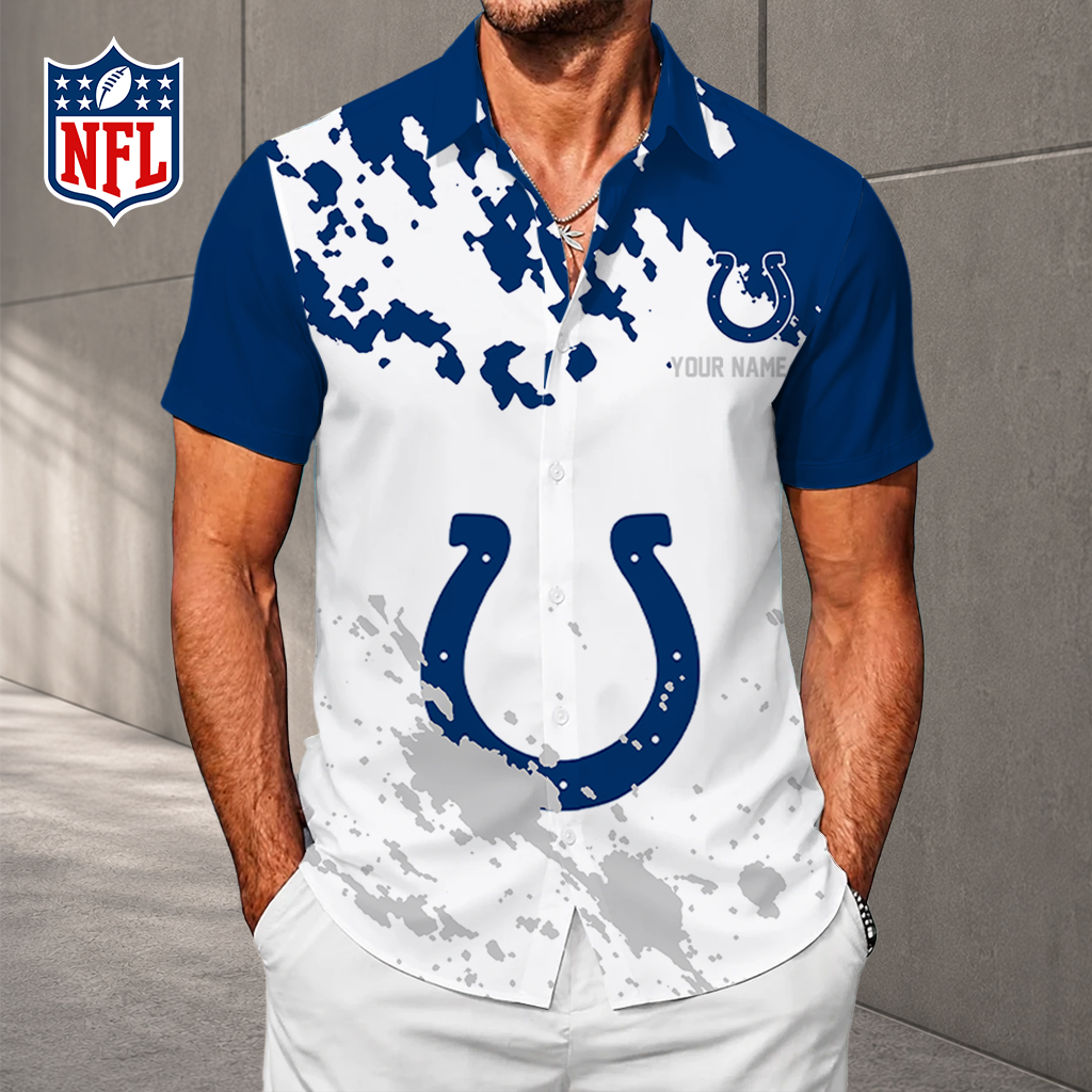 Limited Edition – Customized NFL Indianapolis Colts Unisex Hawaiian Shirt