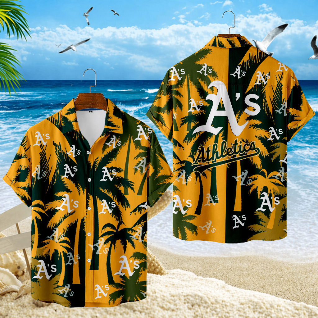 Limited Edition – Customized MLB Oakland Athletics Unisex Hawaiian Shirt