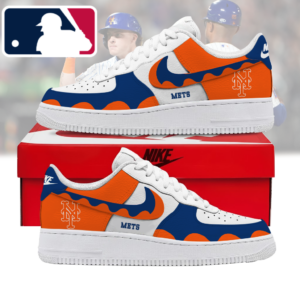 Limited Edition – Customized MLB New York Mets Air Force 1 Shoes