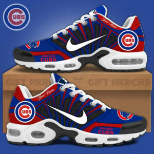 Limited Edition – Customized MLB Chicago Cubs Unisex Air Max Plus Sneakers