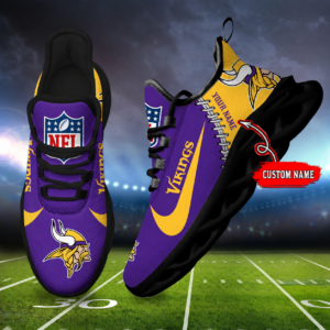Limited Edition – Customized NFL Minnesota Vikings Unisex Max Soul Shoes
