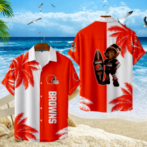 Limited Edition – Customized NFL Cleveland Browns Unisex Hawaiian Shirt