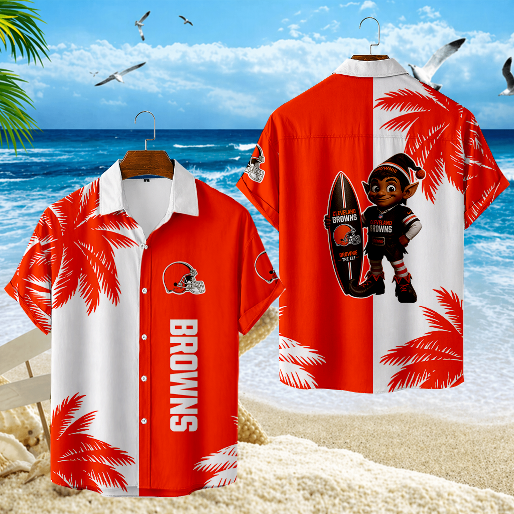 Limited Edition – Customized NFL Cleveland Browns Unisex Hawaiian Shirt