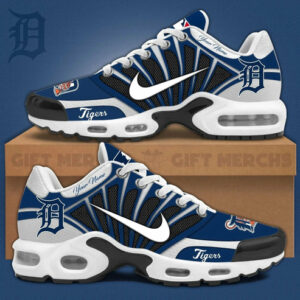 Limited Edition – Customized MLB Detroit Tigers Unisex Air Max Plus Sneakers