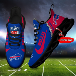 Limited Edition – Customized NFL Buffalo Bills Unisex Max Soul Shoes